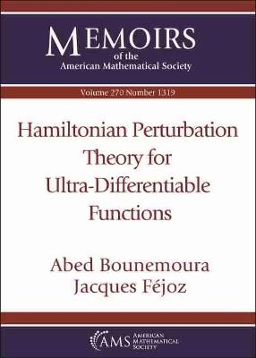 Hamiltonian Perturbation Theory for Ultra-Differentiable Functions - Abed Bounemoura, Jacques Fejoz