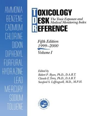 Toxicology Desk Reference - Robert Ryan