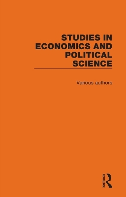 Studies in Economics and Political Science -  Various