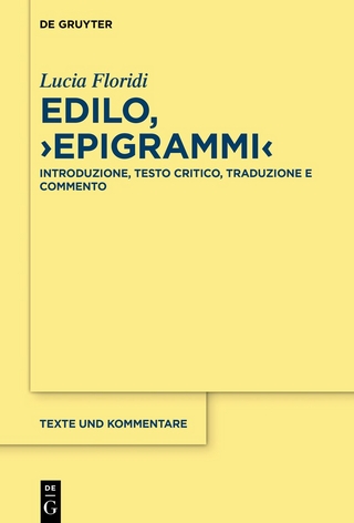 Edilo, ›Epigrammi‹