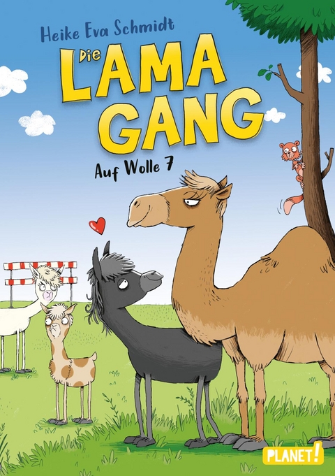Die Lama-Gang. Mit Herz & Spucke 2: Auf Wolle 7 - Heike Eva Schmidt