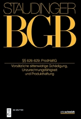 &sect;&sect; 826-829; ProdHaftG - 