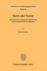 Partei oder Verein? - J&ouml;rn Grotjahn