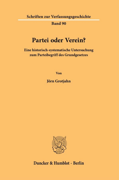Partei oder Verein? - J&ouml;rn Grotjahn