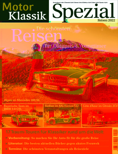 Motor Klassik Spezial - Die sch&ouml;nsten Oldtimer-Reisen