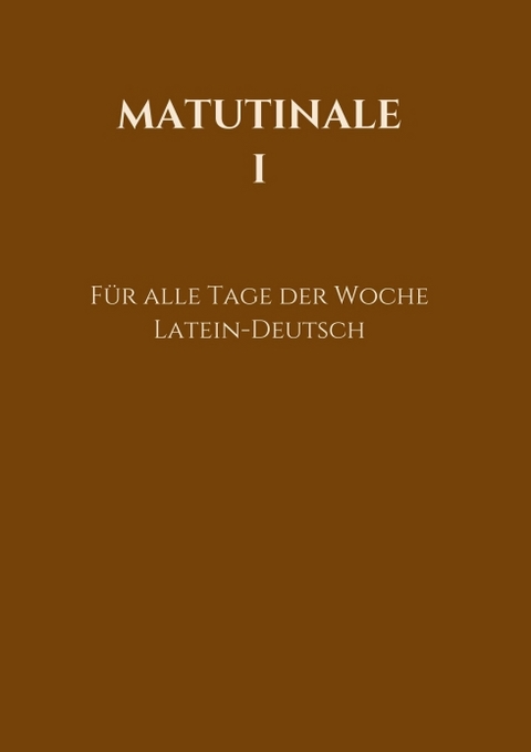 Matutinale I - Rosa Hofer