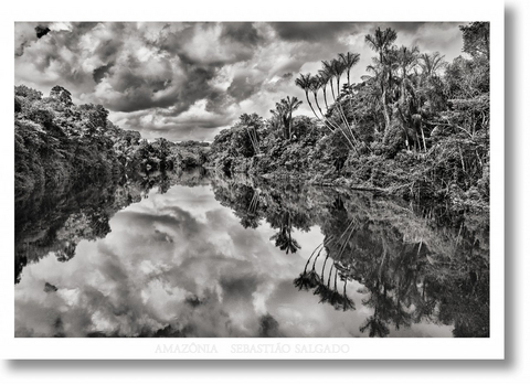 Sebasti&atilde;o Salgado. Amaz&ocirc;nia. Poster &lsquo;Jau River&rsquo;
