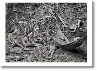 Sebastião Salgado. Amazônia. Poster ‘Zo'e Women’