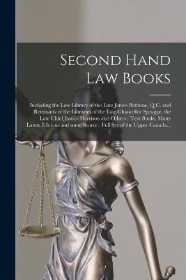 Second Hand Law Books [microform]
