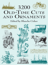 3200 Old-Time Cuts and Ornaments - 