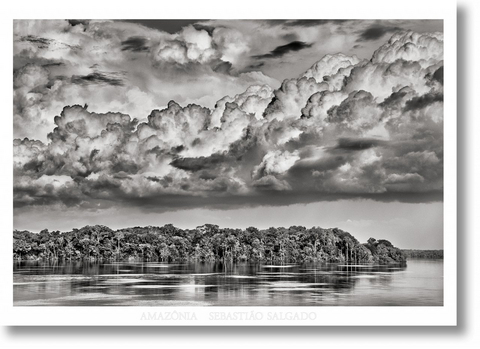 Sebasti&atilde;o Salgado. Amaz&ocirc;nia. Poster &lsquo;Parana&rsquo;