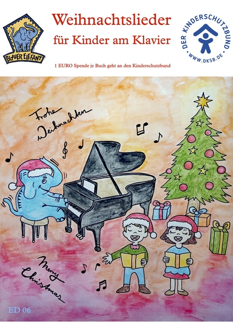 Weihnachtslieder f&uuml;r Kinder am Klavier - 