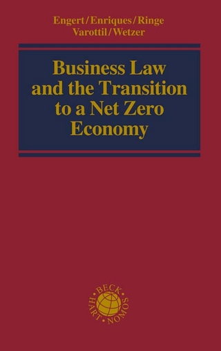 Business Law and the Transition to a Net Zero Economy