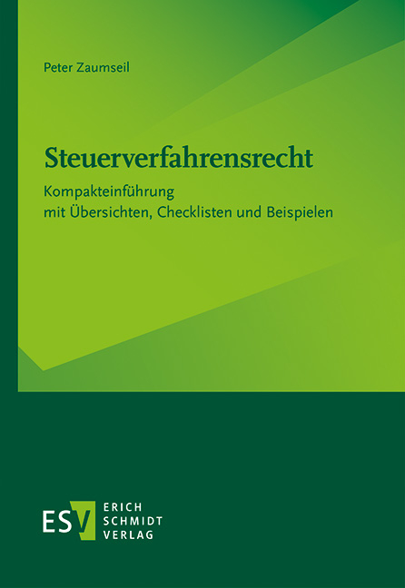 Steuerverfahrensrecht - Peter Zaumseil