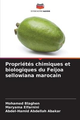 Propriétés chimiques et biologiques du Feijoa sellowiana marocain