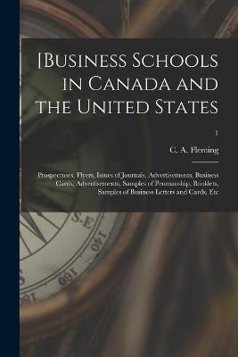 [Business Schools in Canada and the United States - 