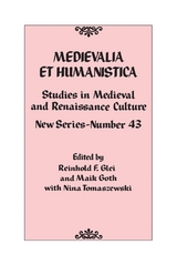 Medievalia et Humanistica, No. 43 - 