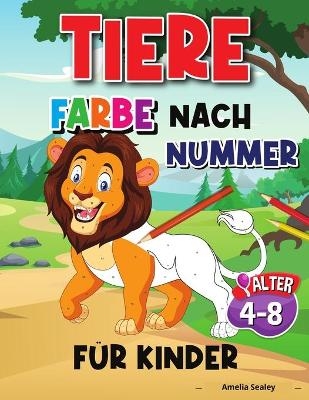 Tier Farbe Nach Nummer Für Kinder