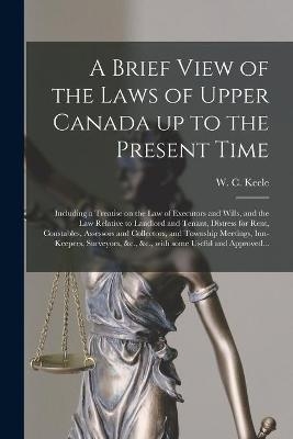 A Brief View of the Laws of Upper Canada up to the Present Time [microform]