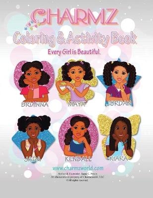 Charmz Coloring & Activity Book - Aqua C Nixon
