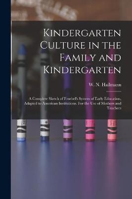 Kindergarten Culture in the Family and Kindergarten