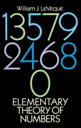 Elementary Theory of Numbers -  William J. LeVeque