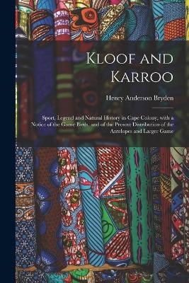 Kloof and Karroo