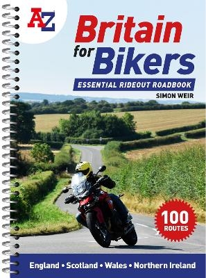 A -Z Britain for Bikers - Simon Weir,  A-Z Maps