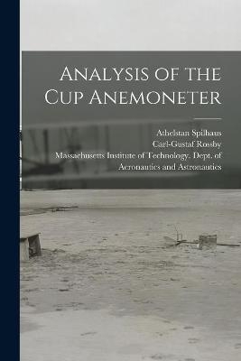 Analysis of the Cup Anemoneter - Athelstan Spilhaus