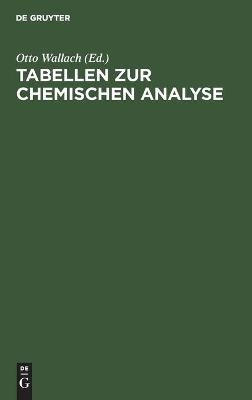 Tabellen zur chemischen Analyse - 