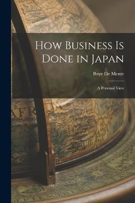 How Business is Done in Japan