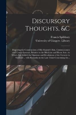 Discursory Thoughts, &c [electronic Resource]