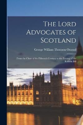 The Lord Advocates of Scotland