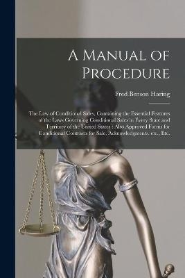A Manual of Procedure