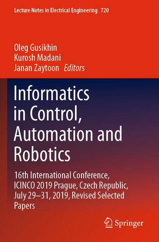 Informatics in Control, Automation and Robotics