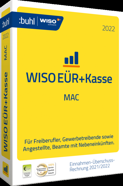WISO EÜR+Kasse Mac 2022 - 