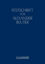 Festschrift f&uuml;r Alexander Reuter -  Compes/Th&uuml;mmel/Winkler