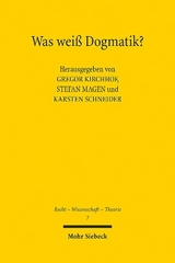 Was wei&szlig; Dogmatik? - 