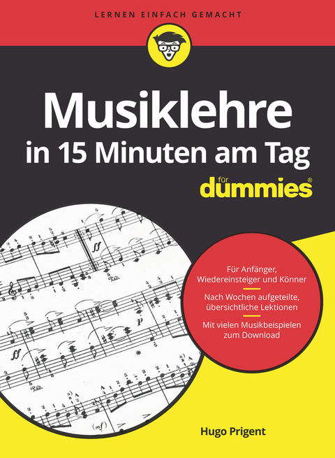Musiklehre in 15 Minuten am Tag f&uuml;r Dummies - Hugo Prigent
