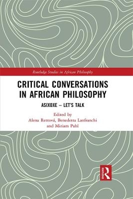 Critical Conversations in African Philosophy