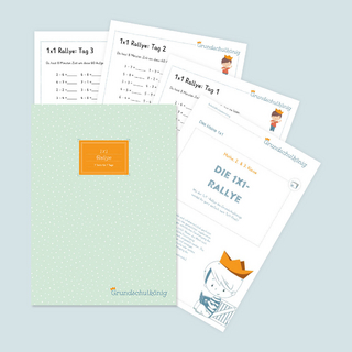 Grundschule - 1x1 Rallye