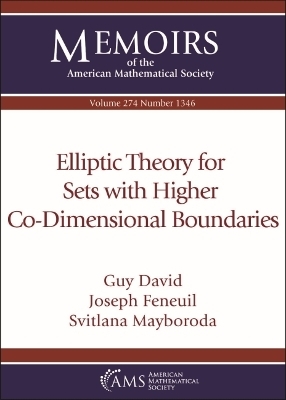 Elliptic Theory for Sets with Higher Co-Dimensional Boundaries