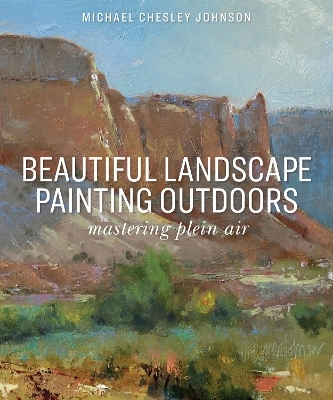 Beautiful Landscape Painting Outdoors - Michael Chesley Johnson