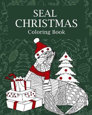 Seal Christmas Coloring Book