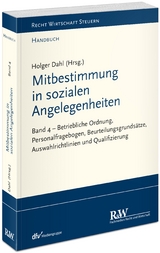 Mitbestimmung in sozialen Angelegenheiten, Band 4 - 