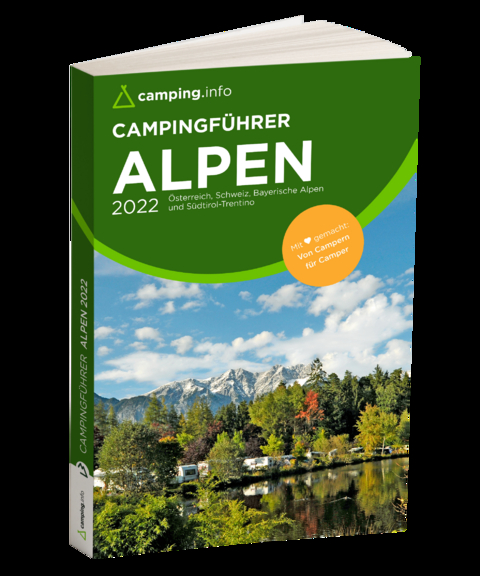 camping.info Campingf&uuml;hrer Alpen 2022