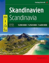 Skandinavien, Autoatlas 1:200.000 - 1:400.000, freytag & berndt - 