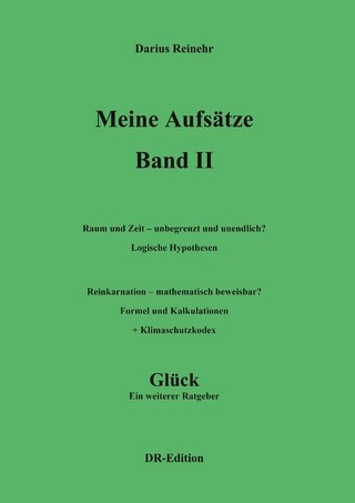 Meine Aufsätze Band II