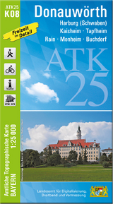 ATK25-K08 Donauwörth (Amtliche Topographische Karte 1:25000) - 