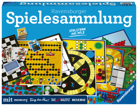 Ravensburger Spielesammlung - Gesellschaftsspiel & Brettspiel ab 4 Jahre - Werner Sch&ouml;ppner
